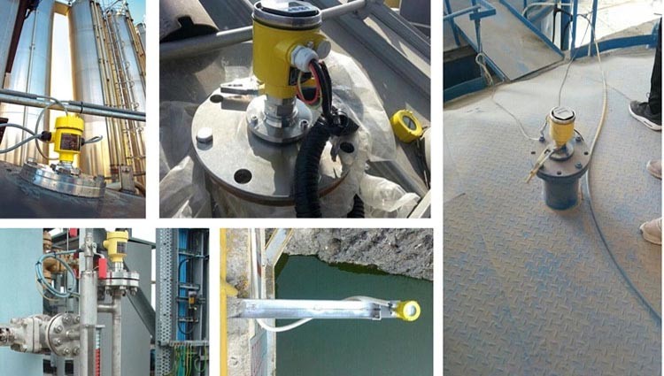 Explosion Proof Powder Granule Block 20m Radar Level Transmitter