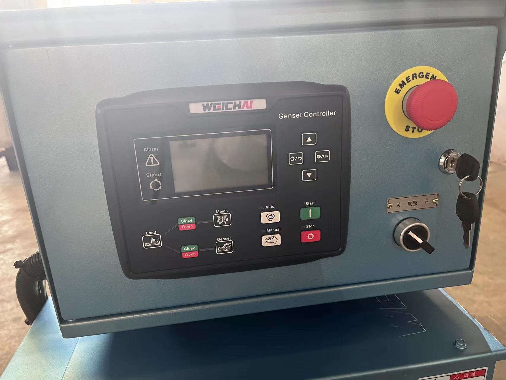 30KW WEICHAI Diesel Generator Set with Self Starting System and Smargen Control Panel