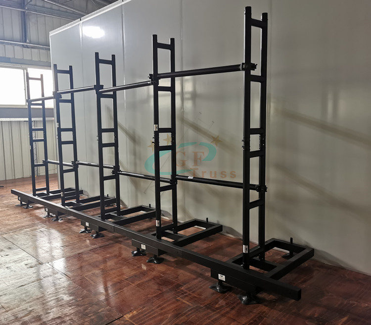 truss for hanging led screen aluminum alloy China truss led screen support truss