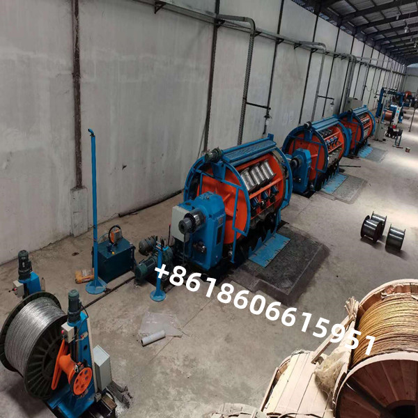 Friendly Operation Disc Type Stranding Equipment Pre Twist Conductor Making