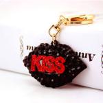 Perfume Bottle Key Chain Ornaments Diamond Studded Irregular Shape