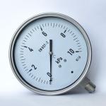 SUS 304 Capsule Pressure Gauge SS 316 10 KPa Bellows Manometer Bottom Mount
