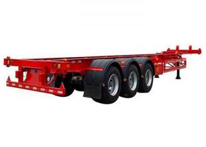 China 6.2T Skeleton Container Semi Trailer 6m Shipping Container Chassis wholesale