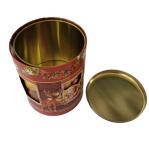 Holiday Carousel Musical Metal Cookie Tins Food Tin Can For Promotion Packaging
