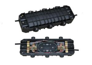 China Horizontal Joint fiber splice closure with 4pcs Fiber Cable Ports wholesale