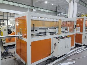 China VFD Single Screw PVC ABS PP Plastic Profile Extrusion Machine wholesale