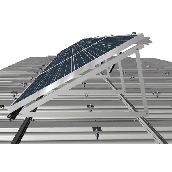 Aluminum Adjustable Triangle Racks for Flat Roof Solar Panel Energy Bracket Mounting