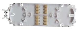 China 400B4-1 Fiber Optic Tray 12 fibers / 24 fibers Fiber Optic Splice Cassette Tray wholesale