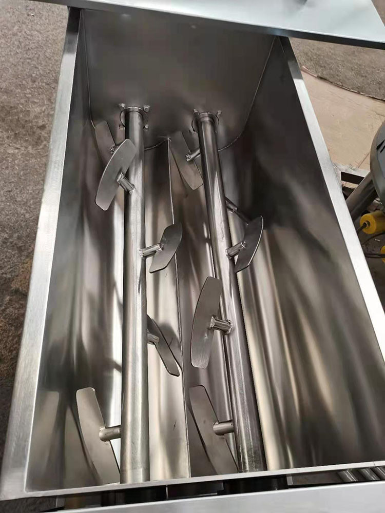 50kg Meat Mixer Machine Paddle High Capacity Sausage Stuffing Machine