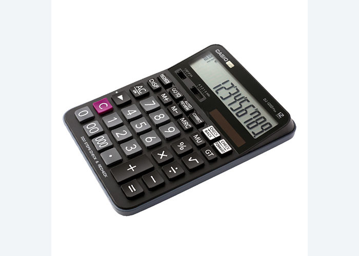 For Casio DJ-120D plus Financial Accountant Calculator 300 step review machine back check