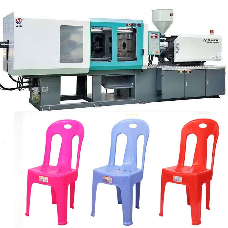 Electric Automatic Plastic Chair Injection Moulding Machine 25-80mm Screw Diameter PLC Control System