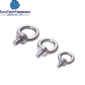 China Lifting Eye Bolt M12 Din 580 Eye Bolt Stainless Steel Nut Din 580 M10 M20 M24 M30 M36 wholesale