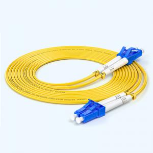 China High Speed Data Transmission Optical Fibre Patch Cable ≤ 0.2dB Insertion Loss wholesale