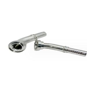 China Flange Series Stainless Steel Connector For Hydraulics One Piece Hose Fitting 87641 wholesale