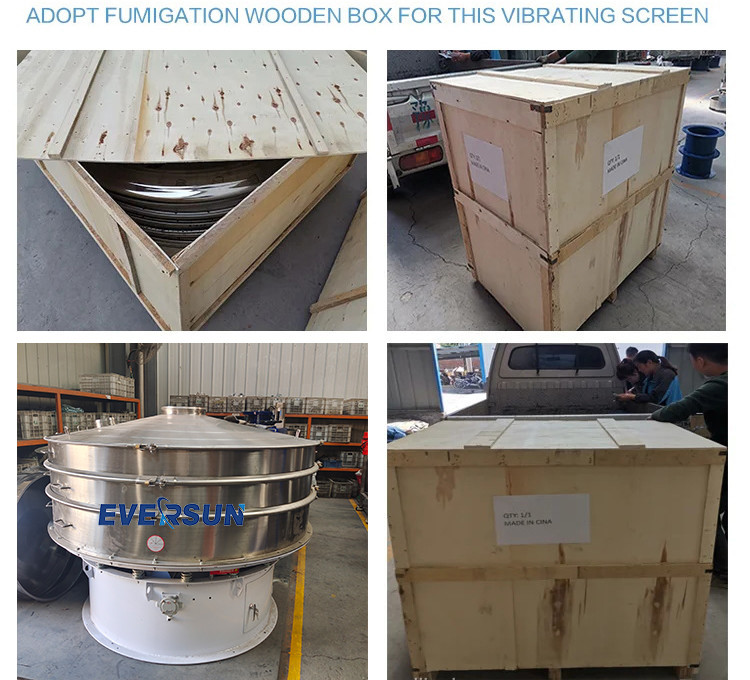 High-Precision carbon steel Detergent Powder Sifter Machine For Industrial