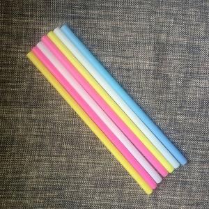China Biodegradable Bendable Paper Straws , Recycled Paper Straws Natural Corn Eco Pla wholesale