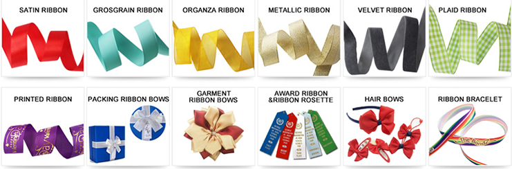 Colorful Polyester Satin Ribbon , Customized Size Printed Satin Ribbon