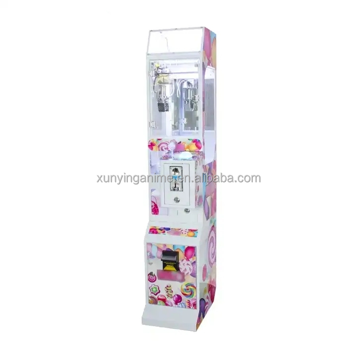 Voltage 110V/220V/230V Clip Doll Machine Mini Gift Doll Catch Prize Game Toy Crane Claw Machine