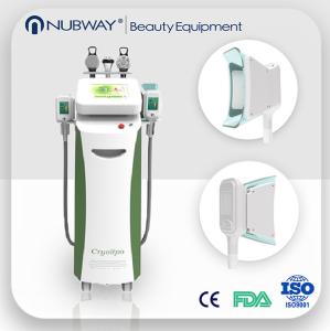 China Fat Burning 5 handles Vacuum Cavitation+RF+Cryolipolysis Radio Frequency slimming machine wholesale