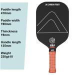 Professional Pickleball Racket with Lightweight Carbon Fiber and 3KT700