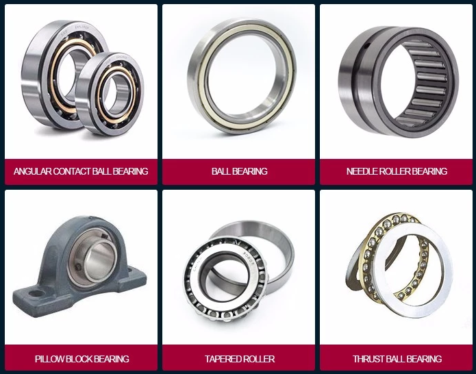 High Precision Single Row Deep Groove Ball Bearing 6200ZZ Open /ZZ/2RS