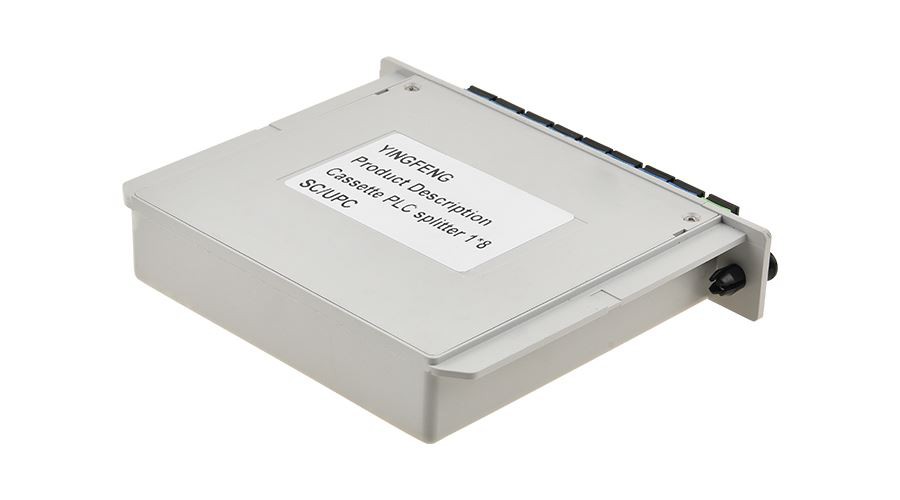 SC 1×8 PLC Optical Splitter Small Size With SC/UPC Interface Type