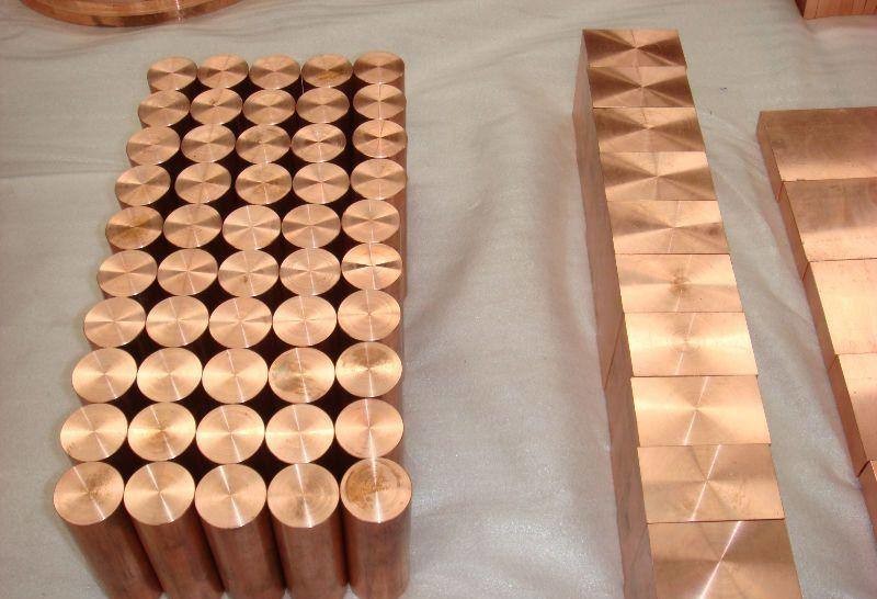 C17200 ASTM B 643 Alloy 17200 AMS Beryllium Copper Rod