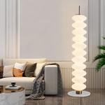 Dimming Led Floor Lamp Glass Living Room Bedroom Glass Floor Lamp
