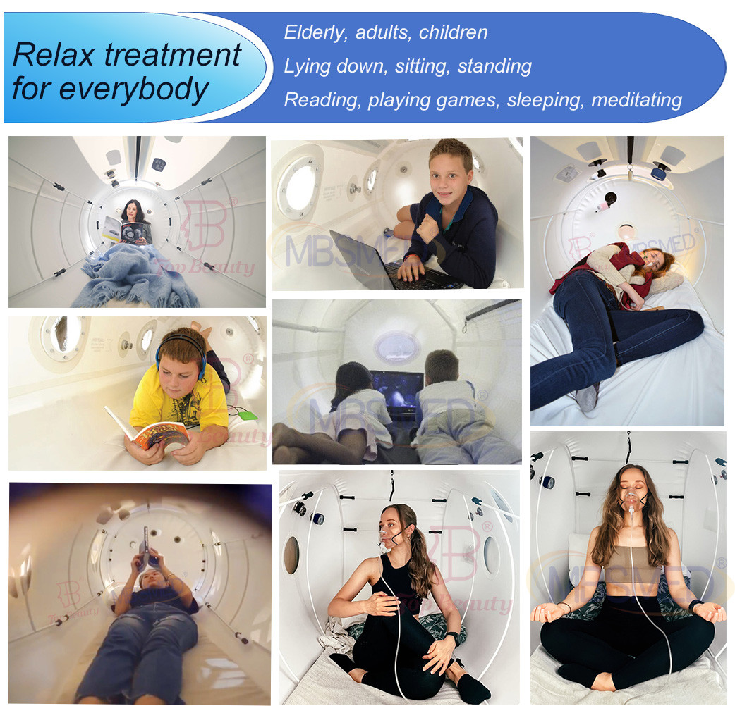 Soft Sitting Type Hyperbaric Chamber Lying Hyperbaric Oxygen Home Camara Hiperbaricas Hyperbaric Oxigen Sleeping Chamber