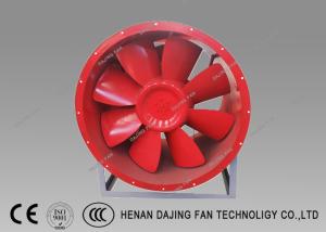 China High Temperature Axial Fan Fire Exhaust Industrial Electric 400Pa Pressure wholesale