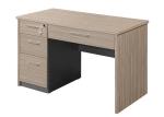 Simple Design Wood Computer Desk Staff Furniture With Melamine Surface