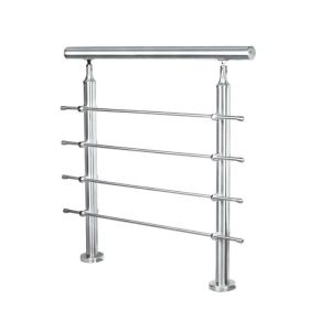 ROHS Iso9001 38mm Stainless Steel Stairs Railing