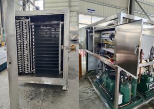 China Industrial Vacuum Freeze Dryer Machine With Air Cooled Cooling wholesale