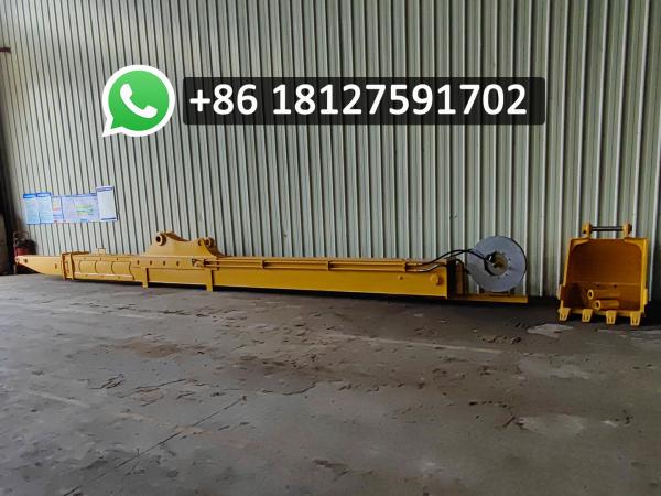 Excavator Telescopic Arm 0.4cbm Bucket Hydraulic Control System BS900 Steel