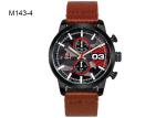 BARIHO Men's Quartz Watch Four Color Options Leather Band Wrist Watch M143