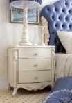 Exquisite style hand carved wood bedroom furniture sets Royal style antique