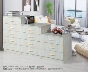 China Light Color MDF Chest Of Drawers , Home Chest Of Drawers Optional Dimensions wholesale