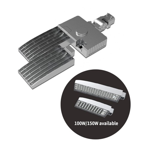 Commercial ETL 320W 140LM/W Led Shoebox Pole Light