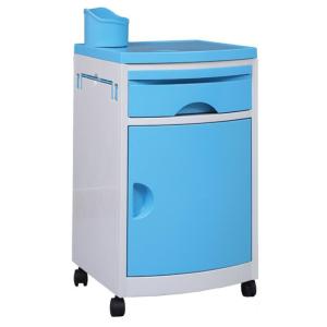 China Colorful Detachable Hospital Bedside Cabinet With Wheels wholesale