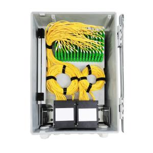 China Gray 96 Cores Outdoor FTTH SC Fiber Optic Terminal Box Network Fiber Distribution Cajas wholesale