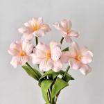 Tulip artificial flowers, wedding home ornaments, fake flowers, photography