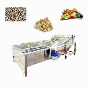 China Air Bubble Industrial Fruit And Vegetable Washing Machine 220/380v wholesale