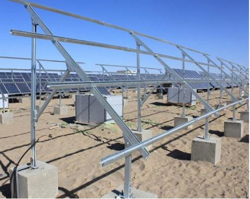 Easy Installation Adjustable Solar Panel Mounting System Hot Rolled Carbon Steel
