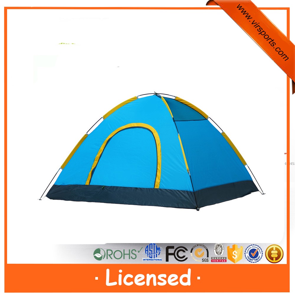 high quality new style hot selling Automatic steel Pole Material and 2 Person Tent pop up bed camping tent