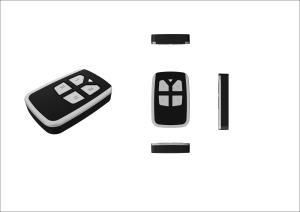 China Metal Case Garage Door Remote Control ABS Flame Retardant Material wholesale