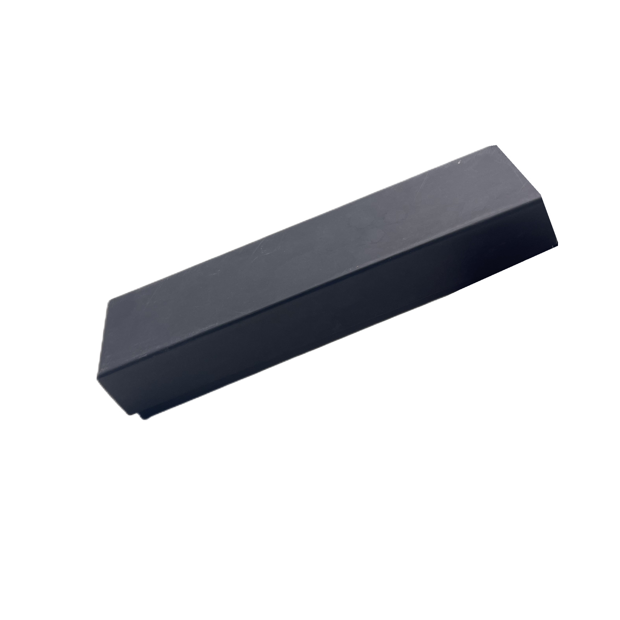 All Black Luxury Kraft Paper Recyclable 12pcs Macaron Packaging Box with Plastic Inner Tray