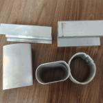Interior Stair Aluminum Handrail Profiles For Glass Roof Slotted Tube