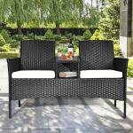 Outdoor Garden Cafe Camping Patio Courtyard Chair Party PE Rattan Wicker