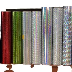 China Antistatic PET Self Adhesive Holographic Film Multiple Extrusion wholesale