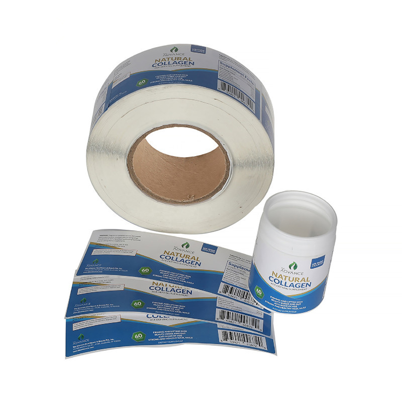 Hologram Steroid Vial Labels , 35mm Length 30ml Bottle Labels